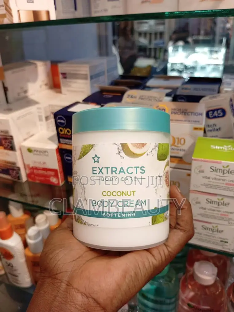 Superdrug Extracts Coconut Body Cream 475ml
