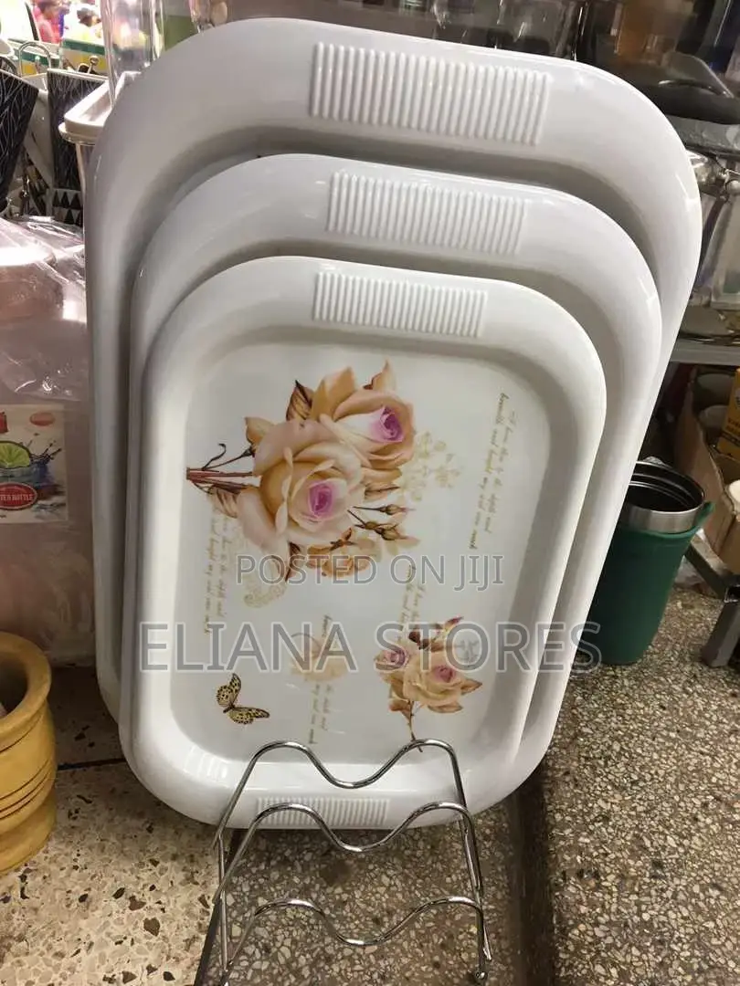 Tray Set/ Hard Melamine 3pcs Set