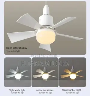 2in1 Fan Light Bulb