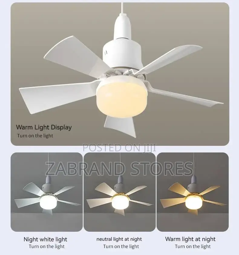 2in1 Fan Light Bulb