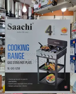Saachi 4 Burner Cooking Range-New