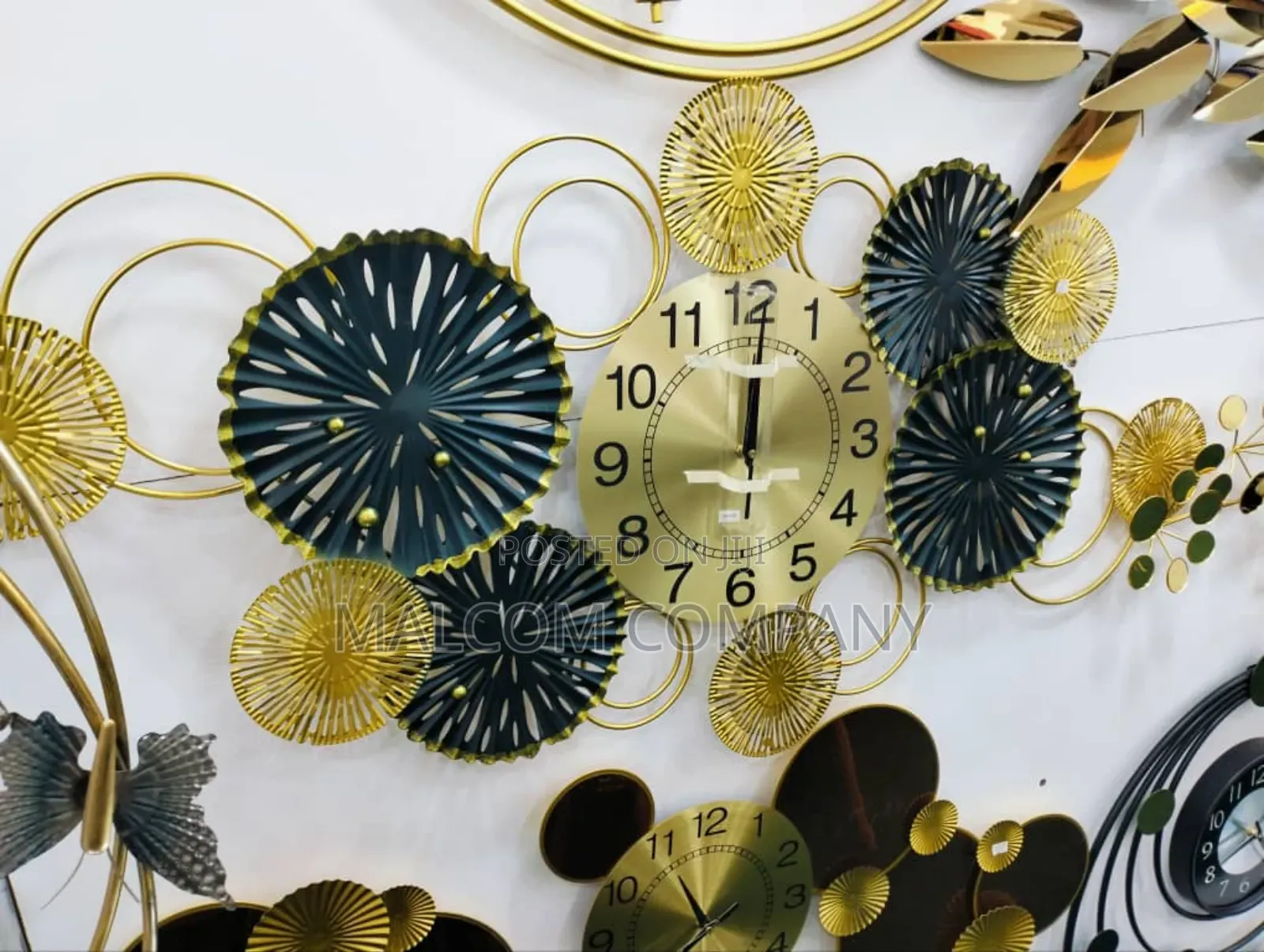 Stylish Metal Wall Clocks