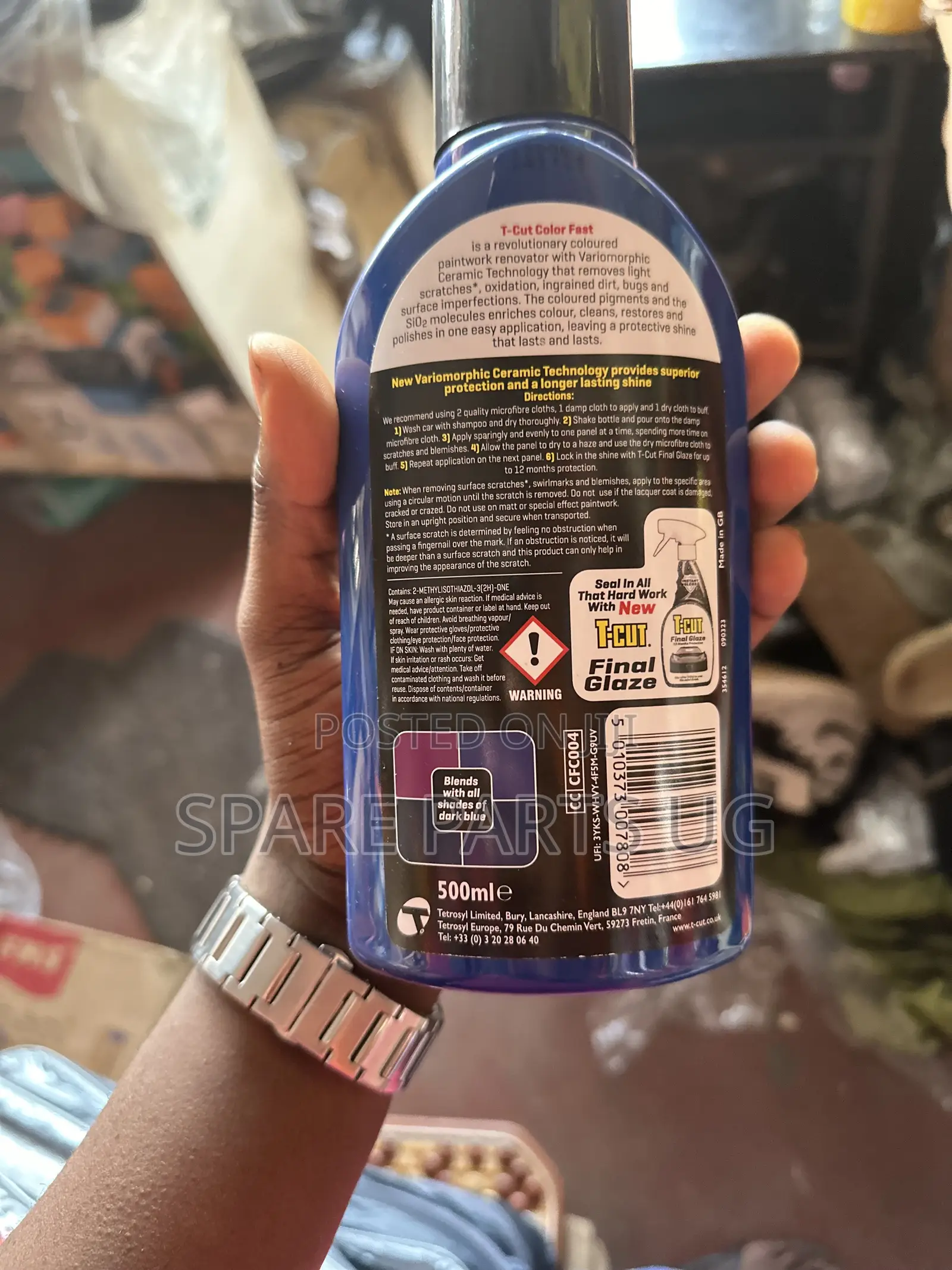 T-Cut Color Fast / Blends With Dark Blue Color