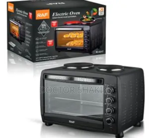 Raf 55L Electric Oven With 2 Hot Plates-New