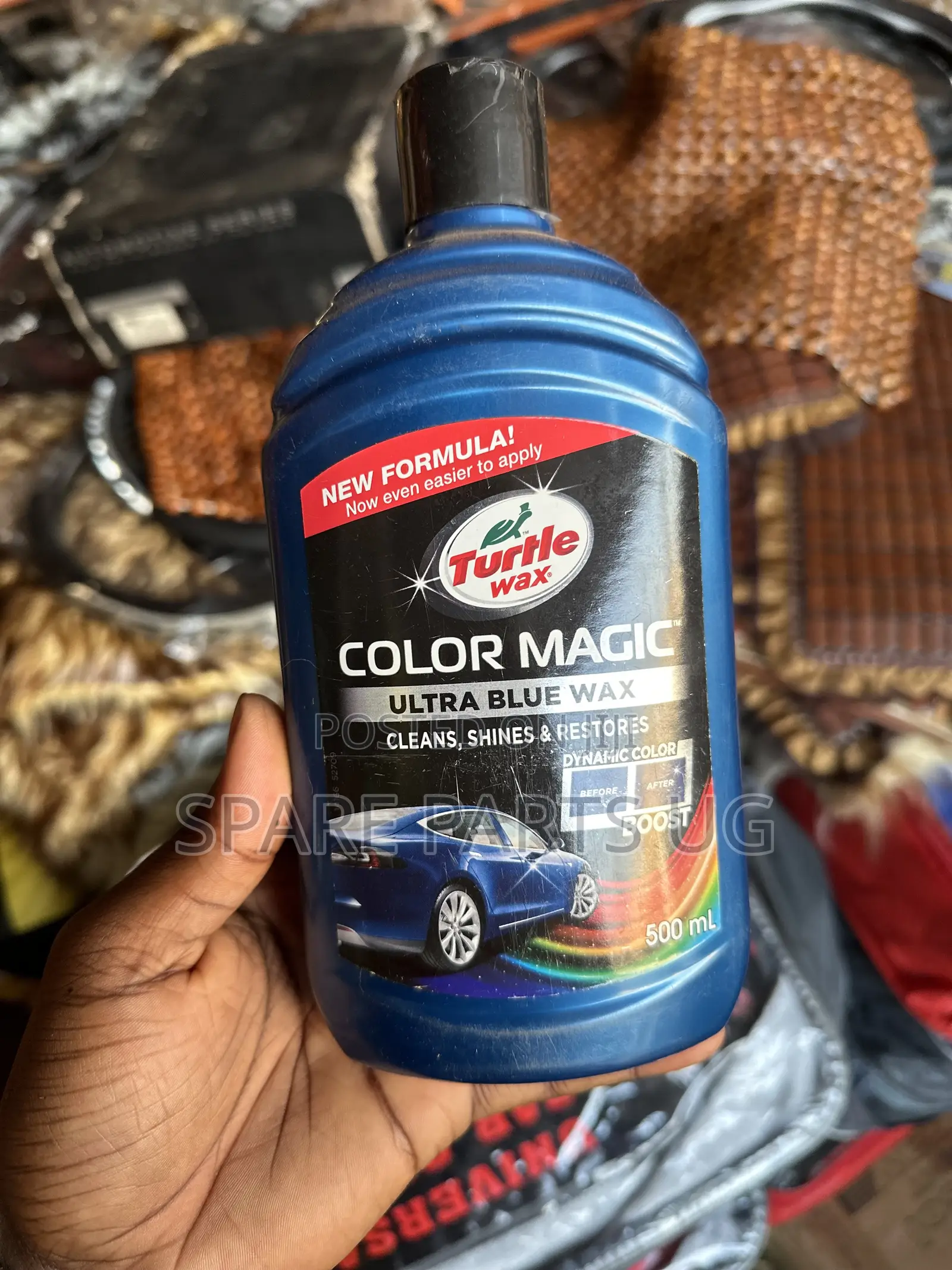 Color Magic Ultra Blue Wax for Blue Color