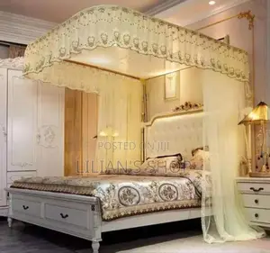 Double Rod/2 Stand Adjustable Mosquito Net
