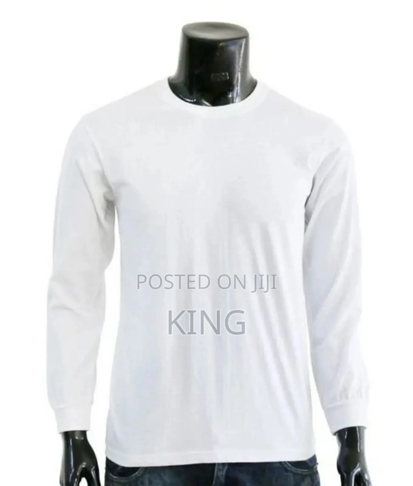 Long Sleeved T-Shirt. Whitey