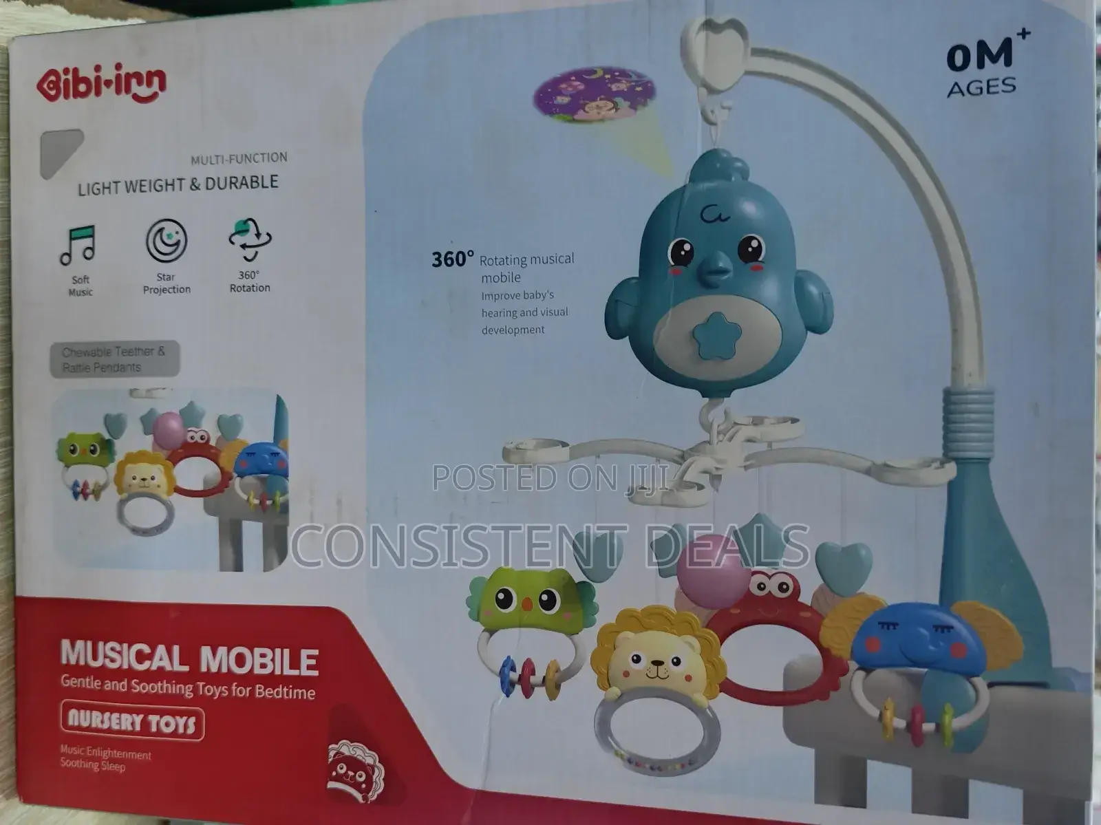 Baby Musical Mobile Toy Bar