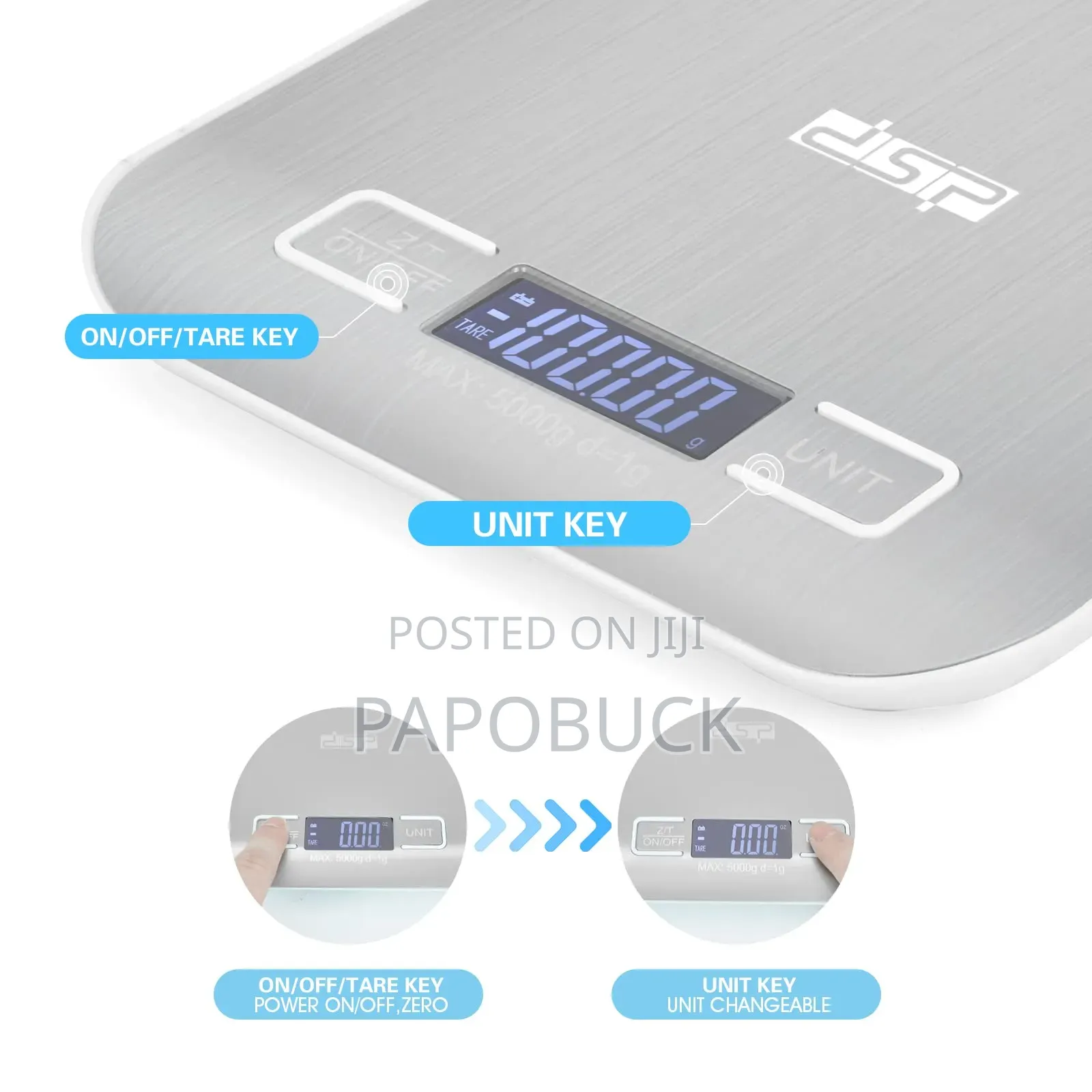DSP Kitchen Scale. Upto 5 KGZ