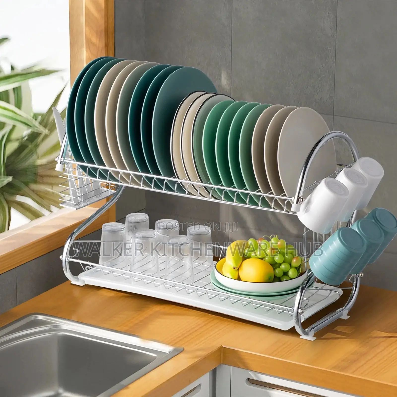 2 Tier Dish/Plate Rack