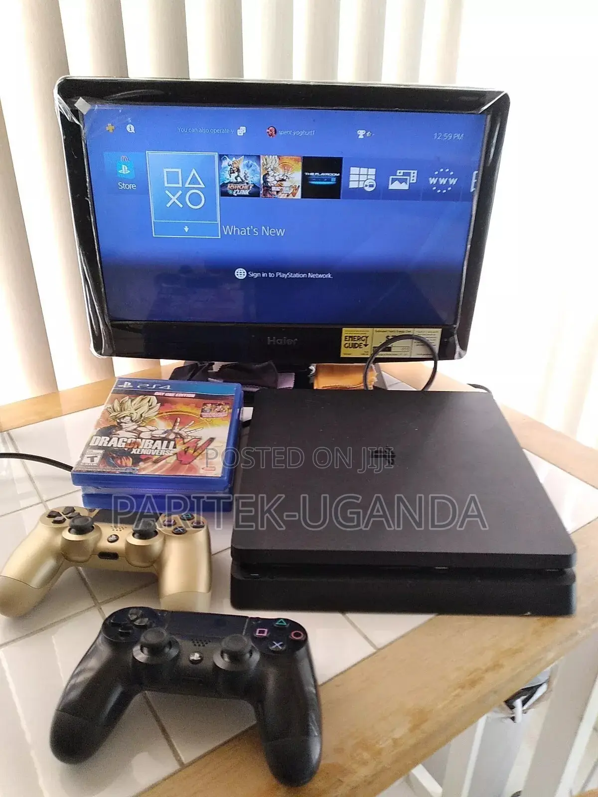 Sony Playstation 4 PS4 Slim Black