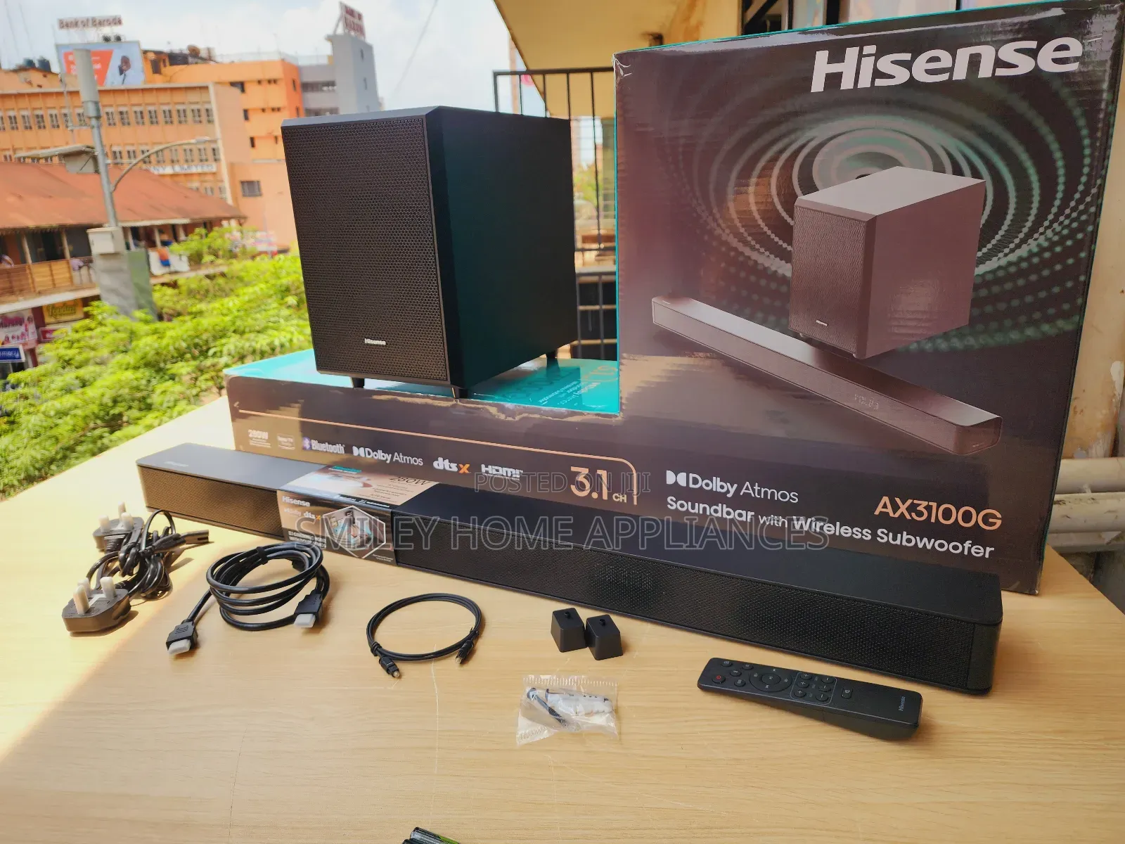 Hisense AX3100G Soundbar 280watts