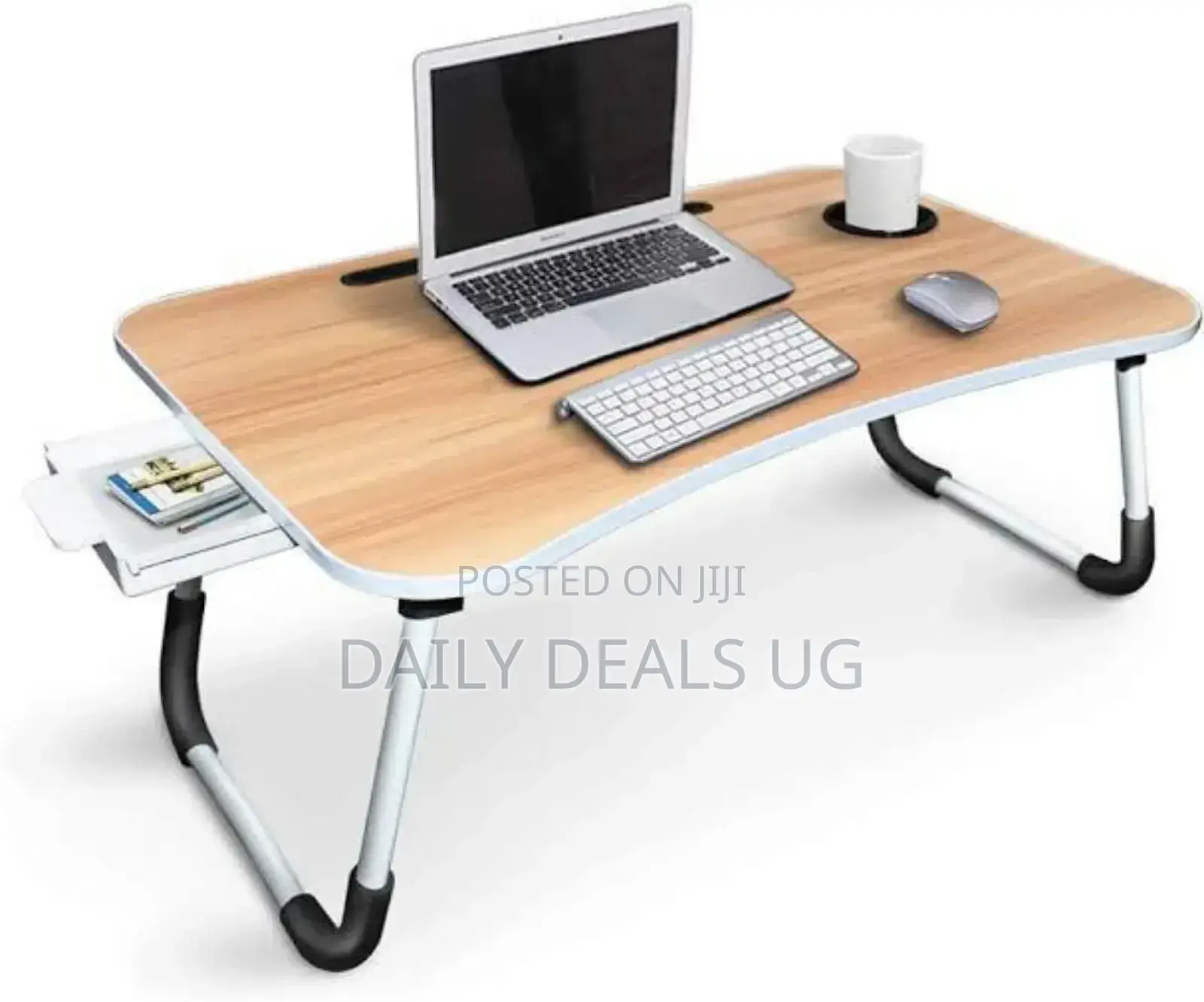 Wooden Adjustable Bed Table