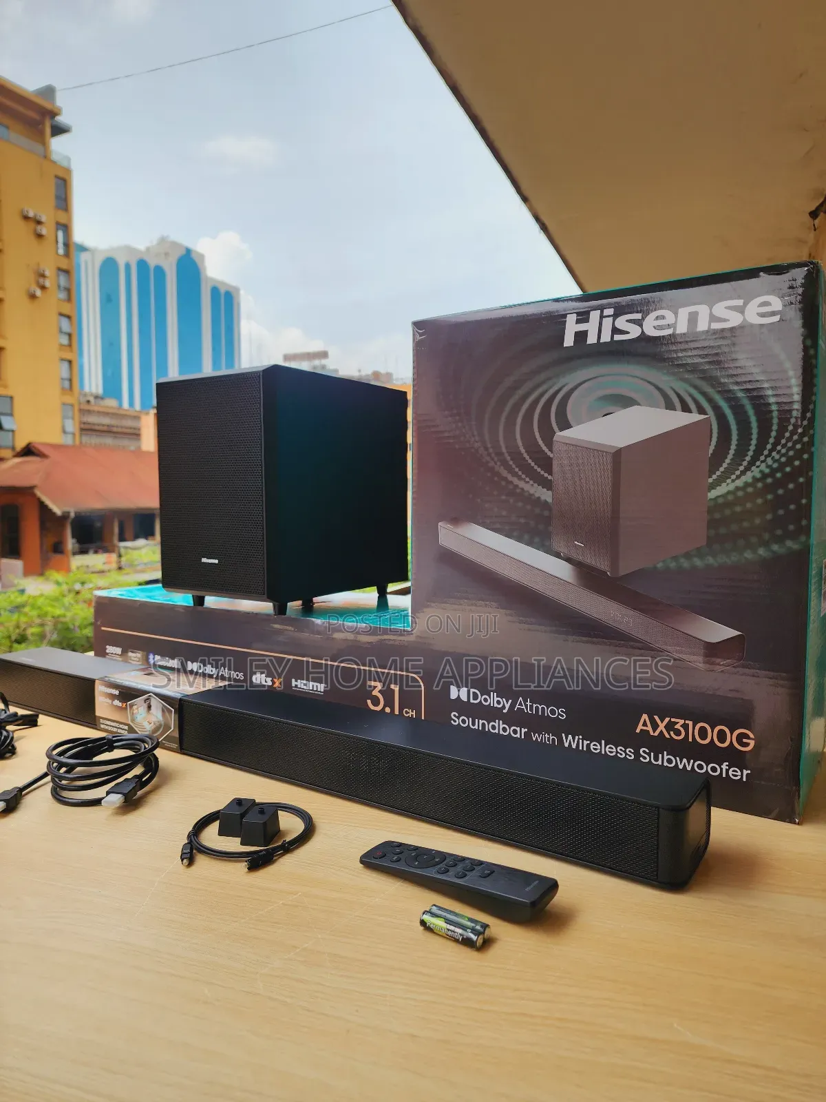 Brand New Discounted Hisense Deep Bass Soundbar 280watts