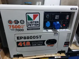 Lister Petter 7.5kva / 7000 Watts Silent Diesel Generator
