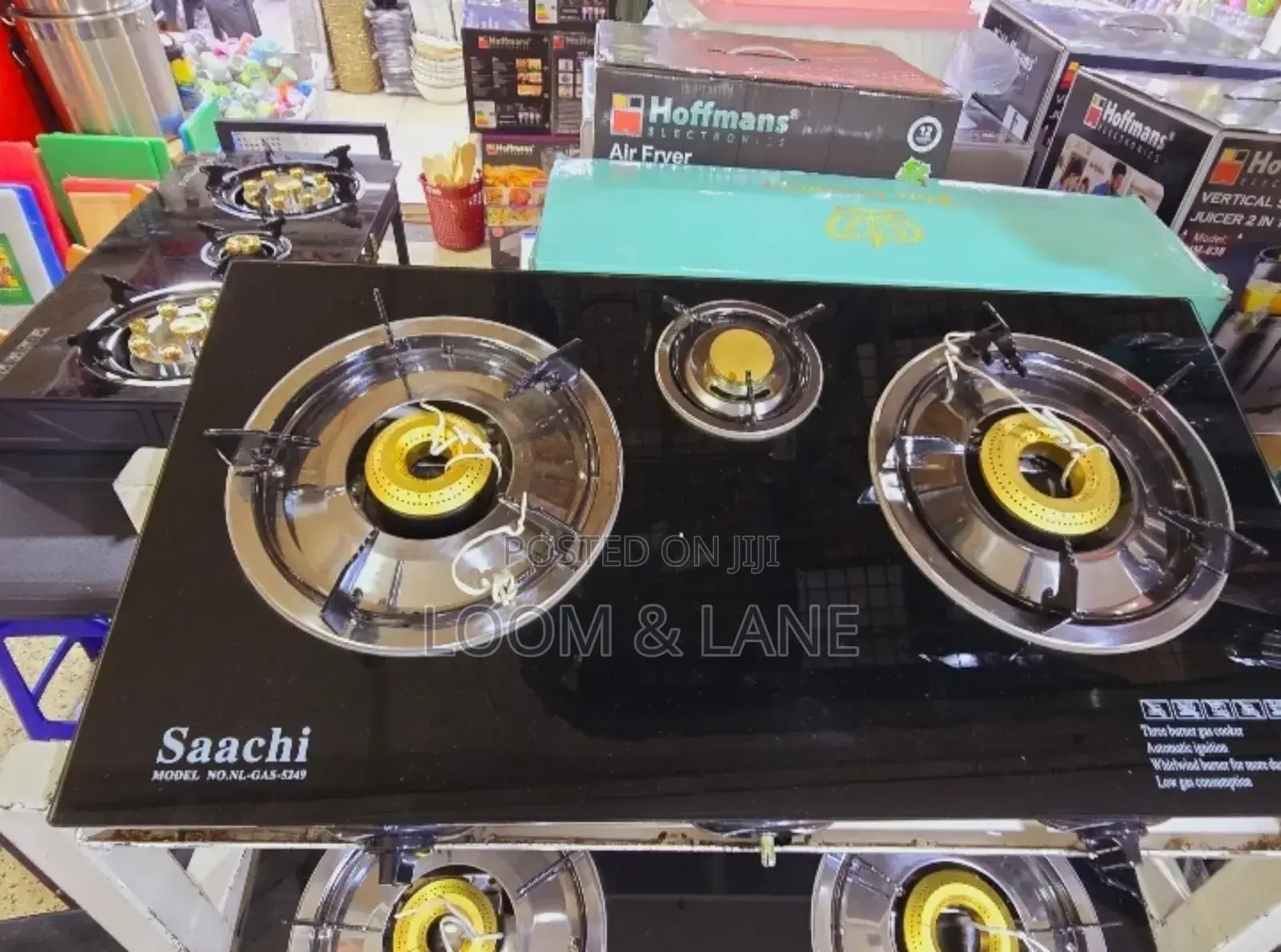 Affordable Saachi Gas Stoves Black