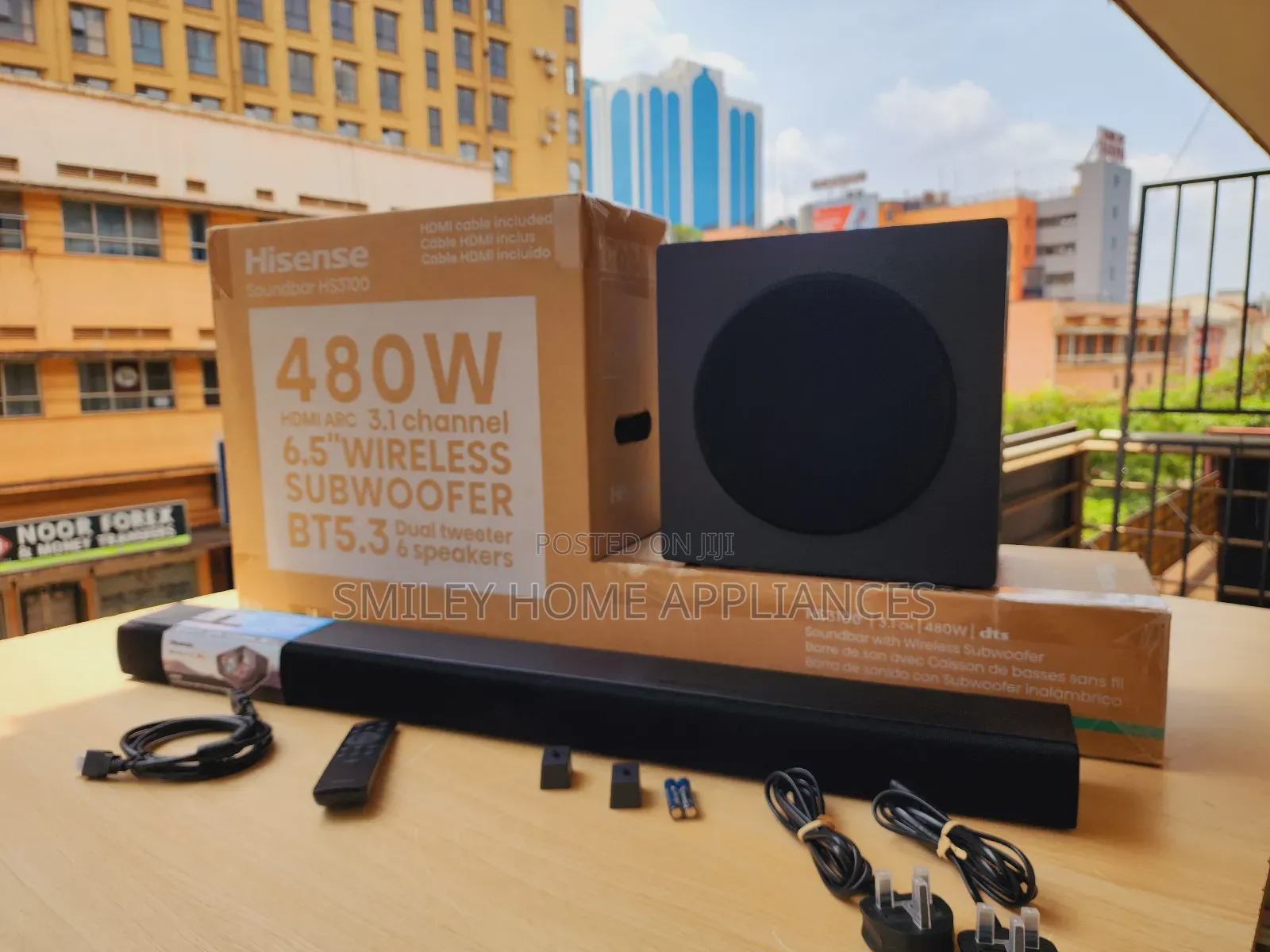 480 WATTS Hisense Soundbar