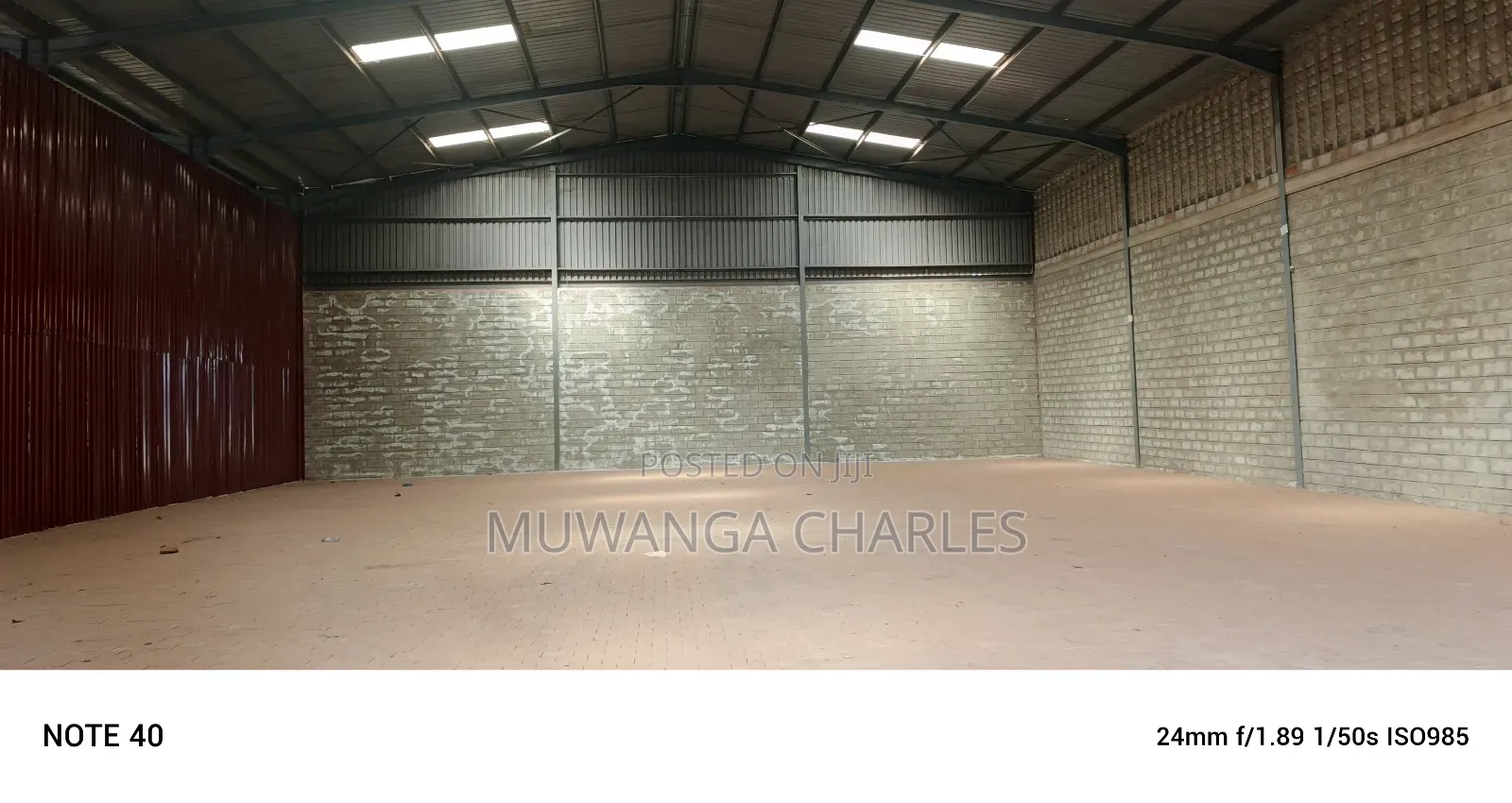 Werehouse for Rent in Entebbe