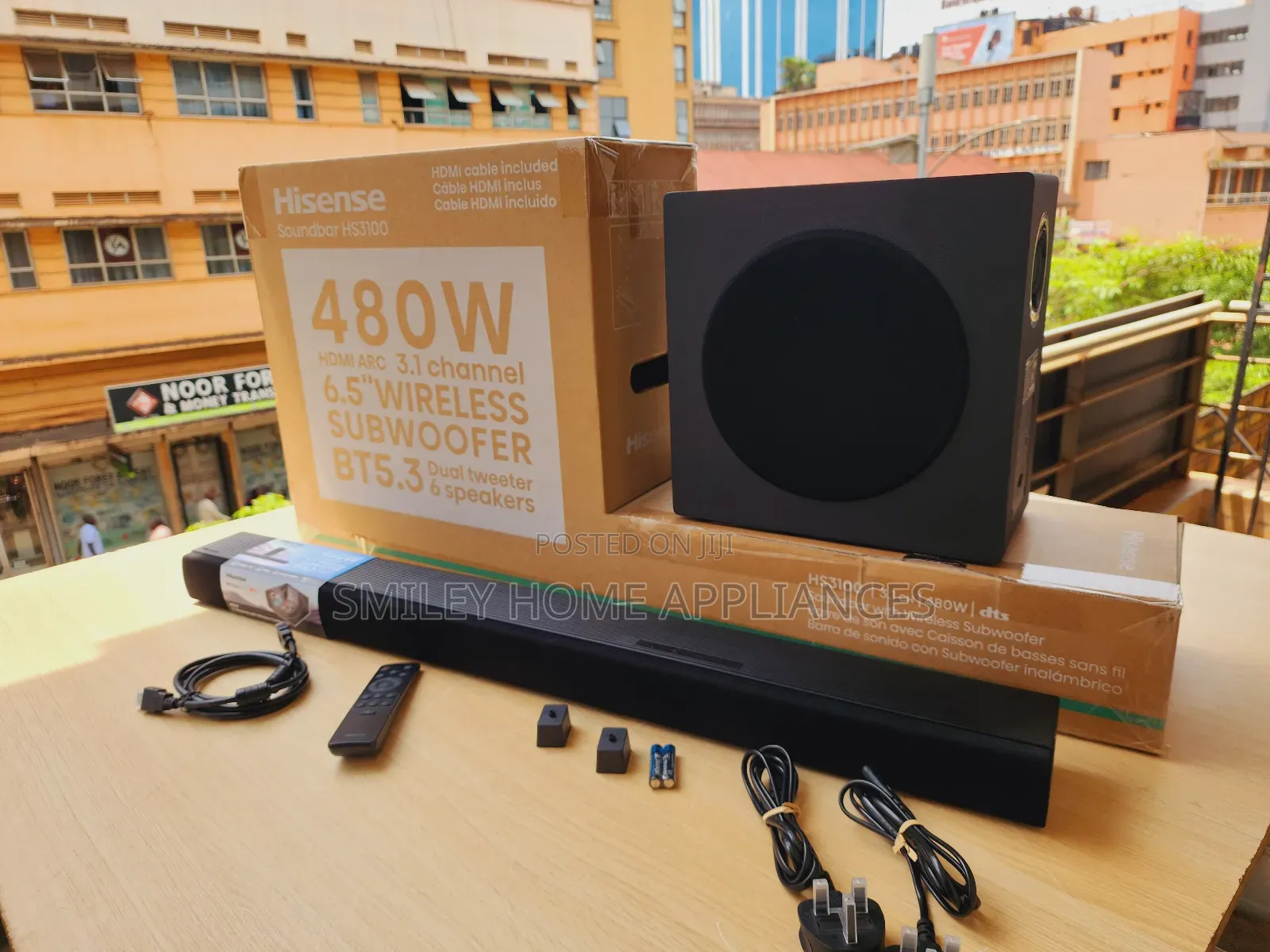 New Arrival HS31000 Hisense 480watts Soundbar