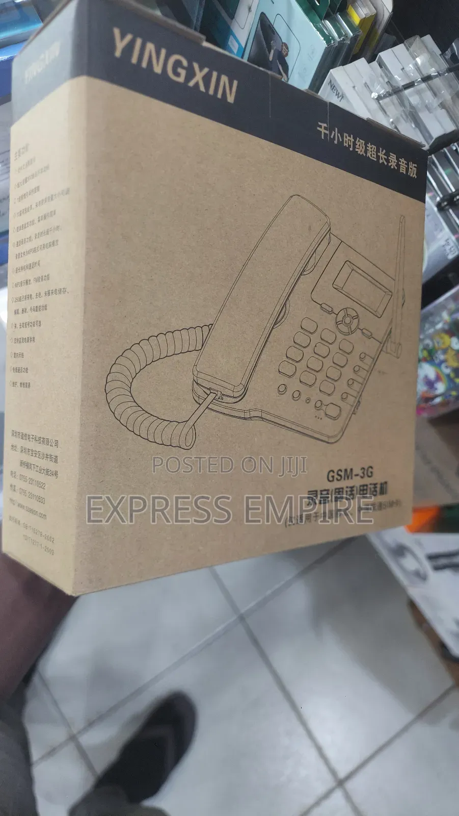 Landlines Desktop Phone 8gb Black