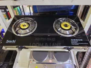 Saachi Double Burner Gas Stove