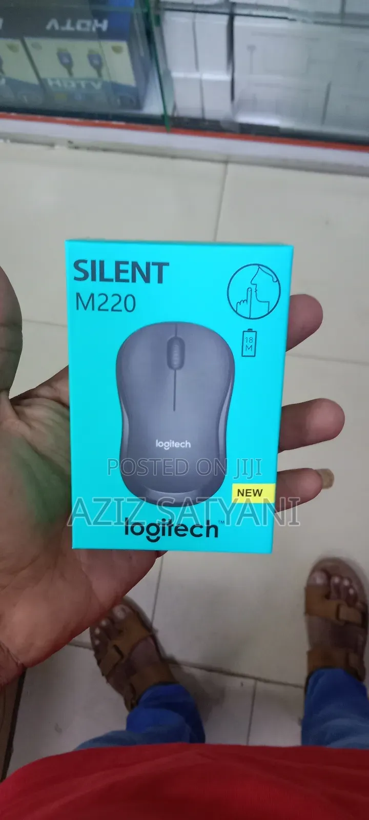 100% Logitech M220 Silent Wireless Mouse