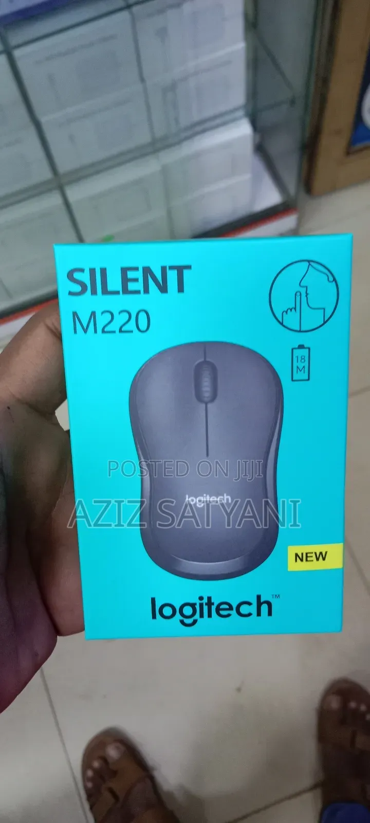 100% Logitech M220 Silent Wireless Mouse