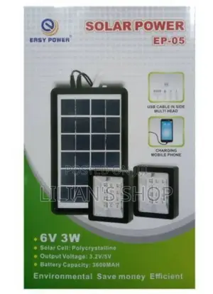 Easy Power EP- 05 Mini Solar Power Lighting System