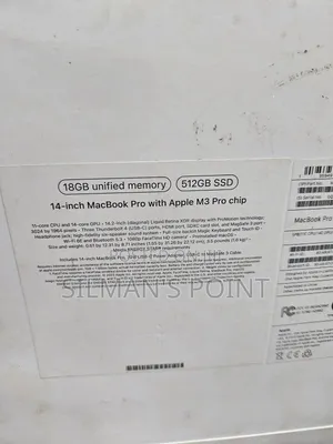 Laptop Apple MacBook Pro 18GB Apple M3 Pro SSD 512GB