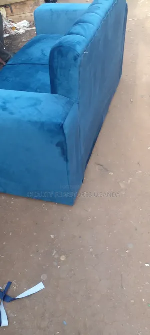 2 Seater Sofa Seat in Blue Colour Available