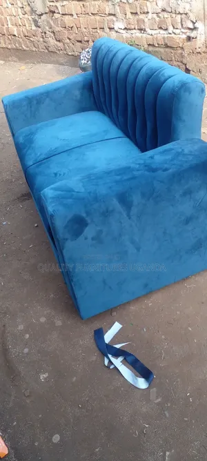 2 Seater Sofa Seat in Blue Colour Available