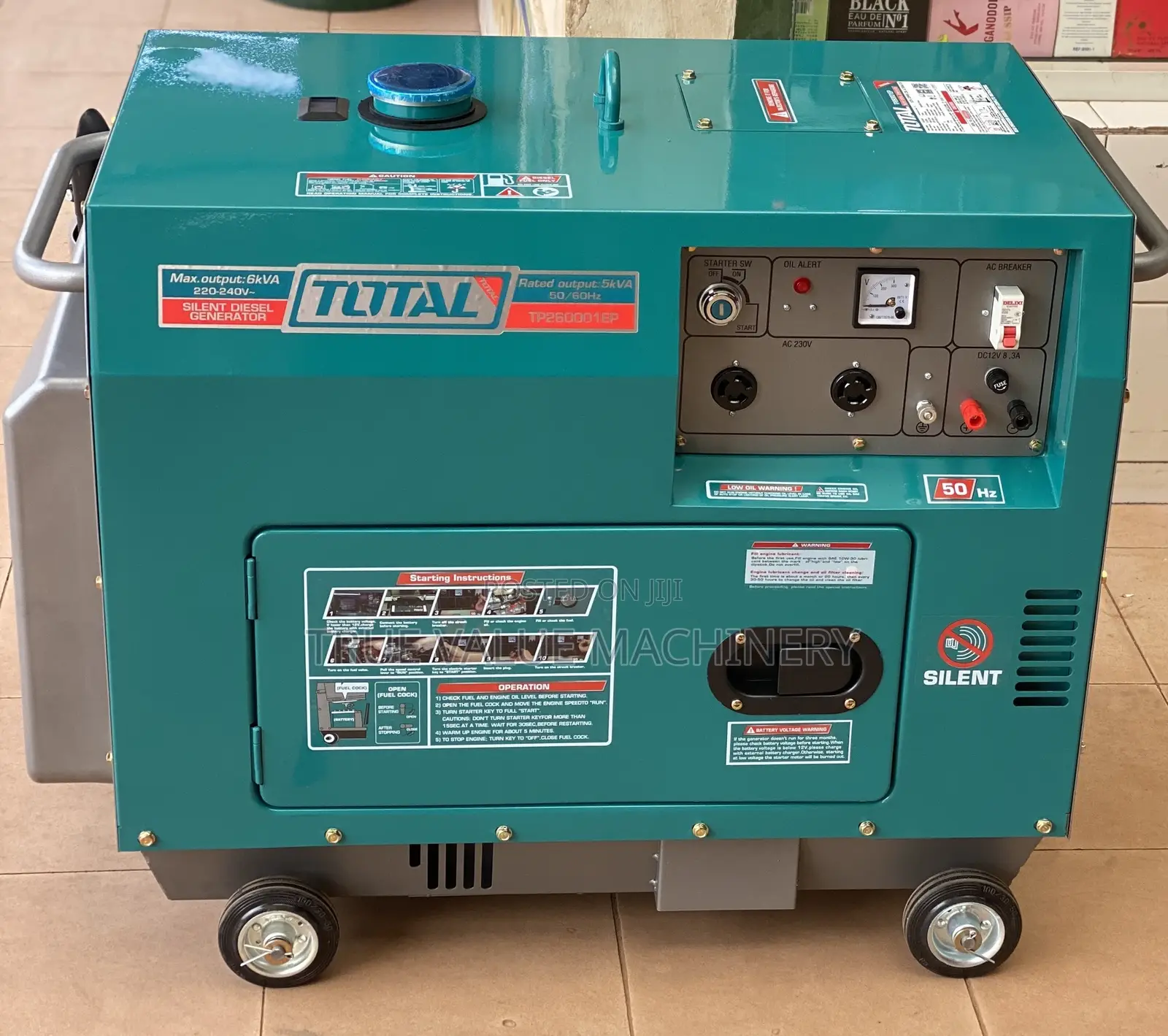 Total Generator 7 Kva Super Silent