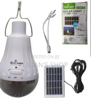 Cclamp Cl-6028-7lsolar LED Rechargeable Light -10w