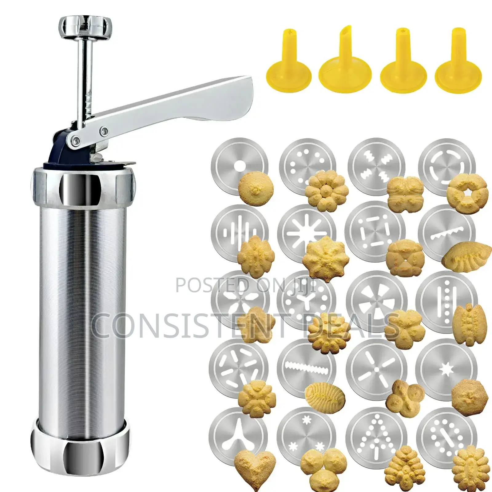 Stainless Steel Cookie Press/ Biscuit Press
