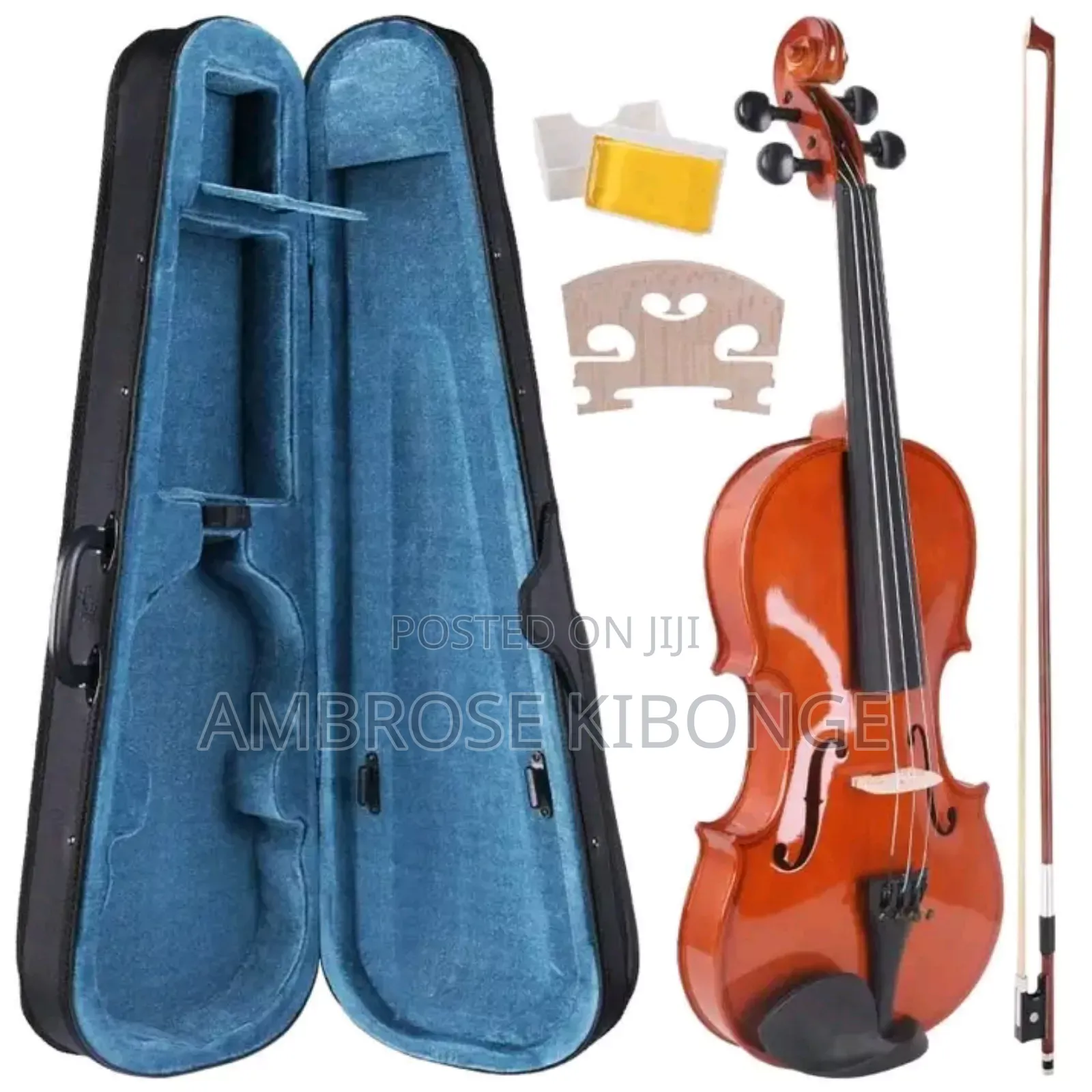 Original PREMIER ENGLAND 4×4 Acoustic Violin All Accessories