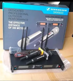 Original Version Sennheiser SKM9000 Black Microphone System.