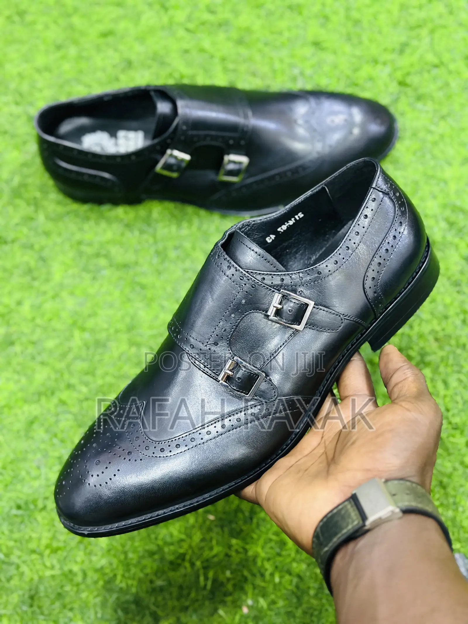 Original Gentle/Formal Franco Banetti Double Buckle Oxfords