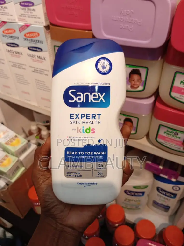 Sanex Expert Skin Health Head to Toe Kids' Body Wash 720ml