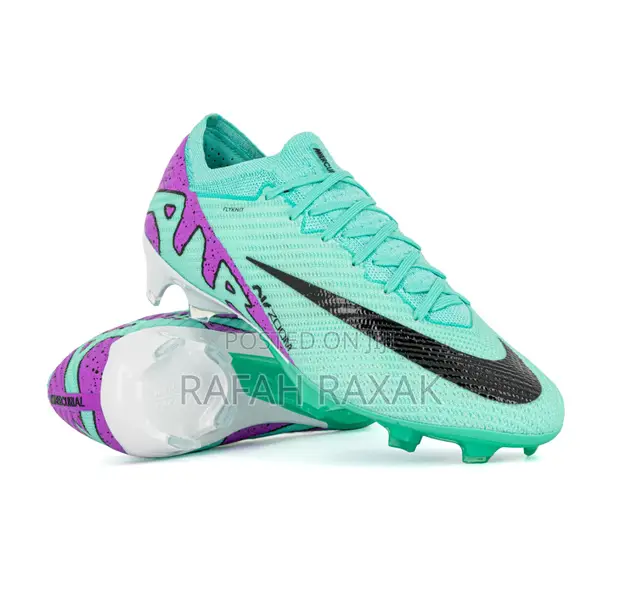 Light Green Nike Air Zoom Mercurial 15 Elite Football Shoes in