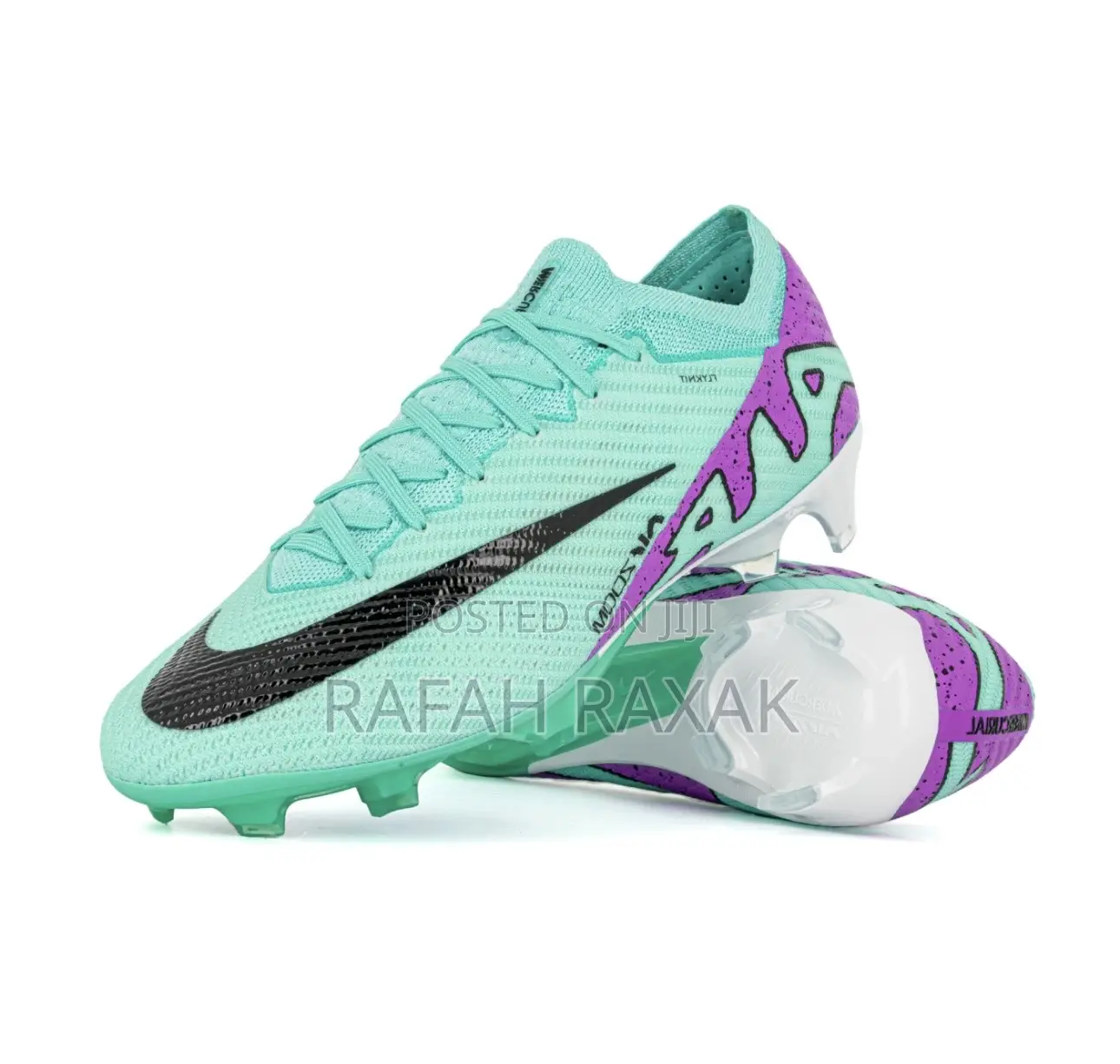 Light Green Nike Air Zoom Mercurial 15 Elite Football Shoes