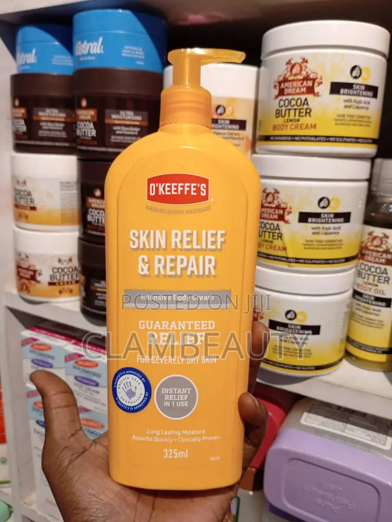O'Keeffe's Skin Repair Body Lotion and Dry Skin Moisturizer