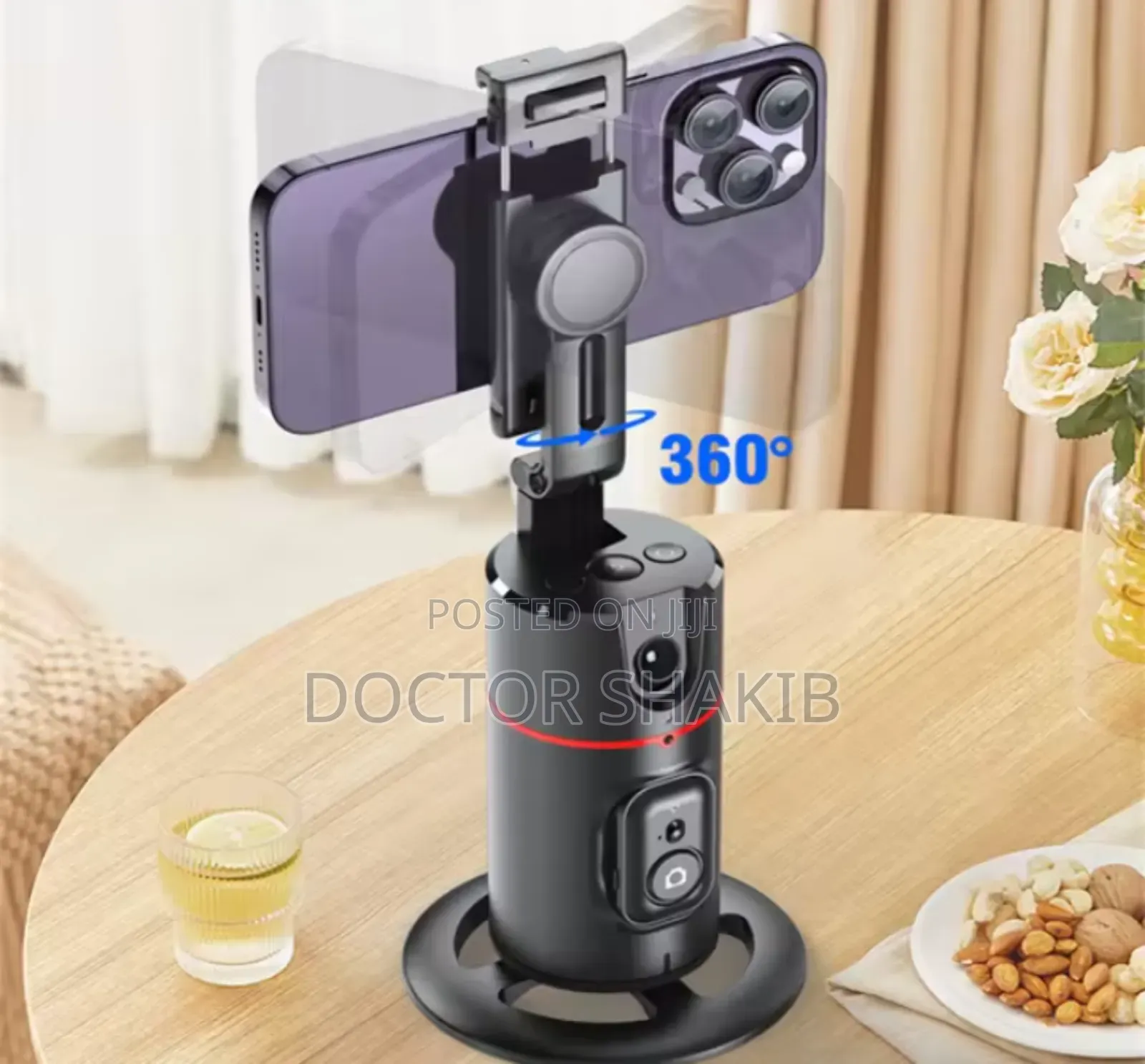 3600 Rotating Generic Follow Up Stabilizer Monopod Gimbal