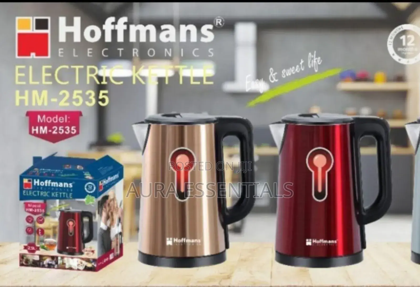 Hoffman 2.5L Electric Tea Kettle