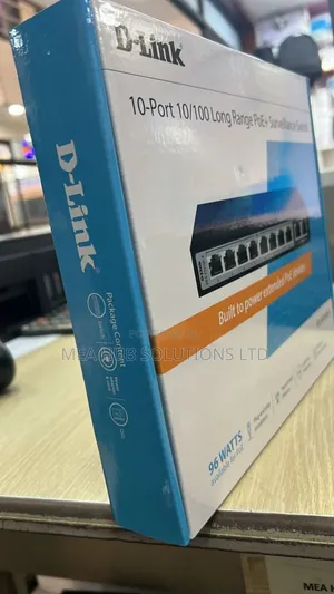 Dlink 10 Port Poe Surveillance Switch