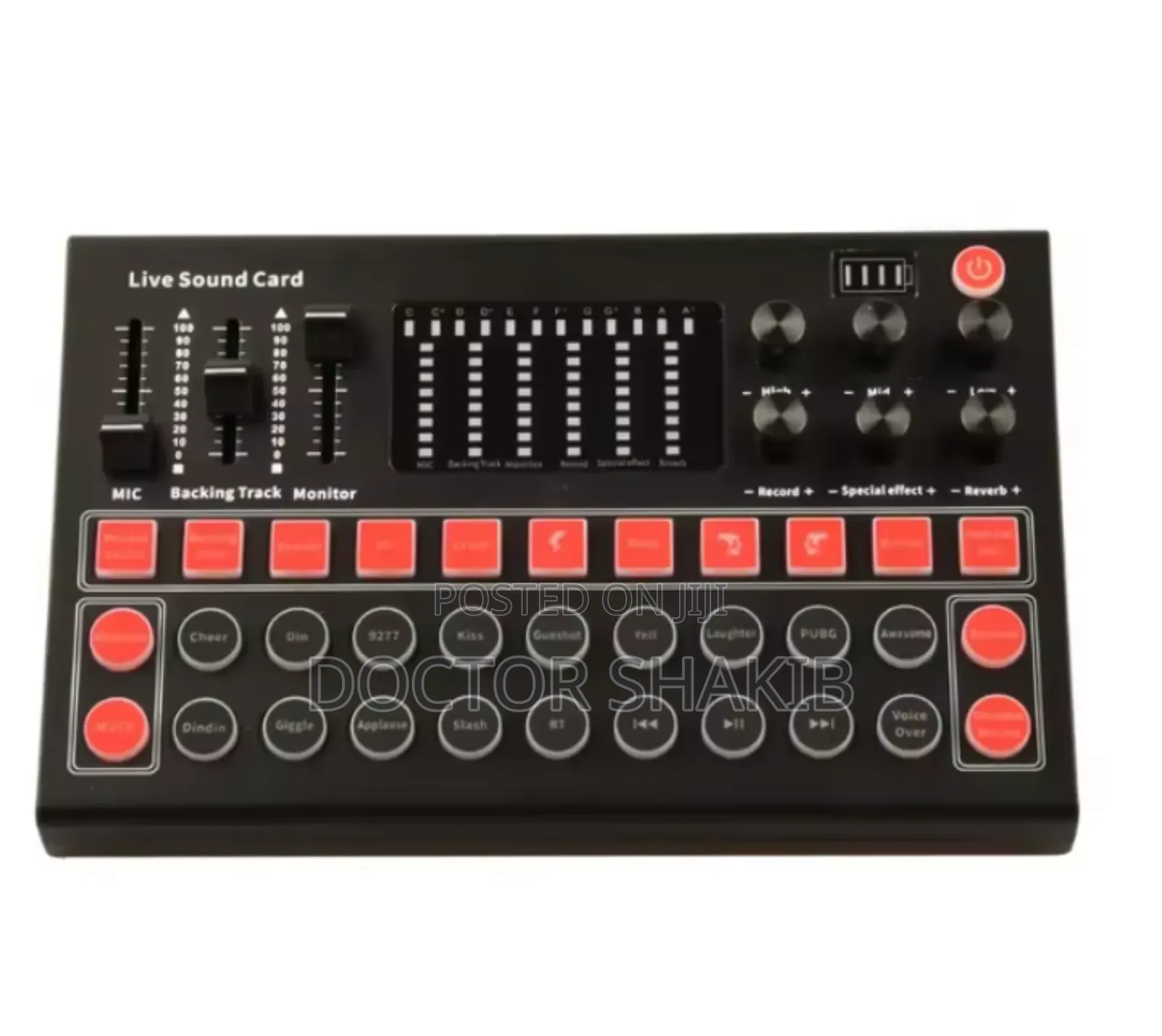 M9 Audio Interface Sound Card and Voice Mixer