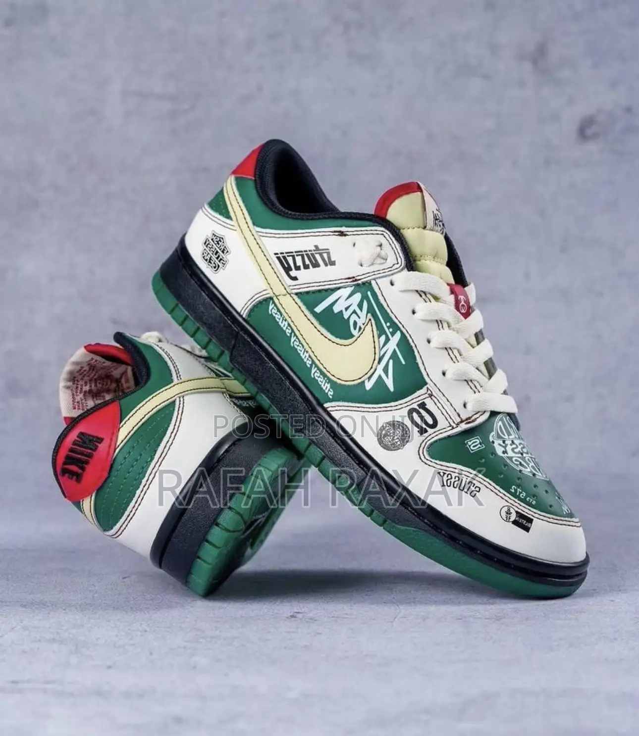 Original Nike Sb Dunk Low Pro Speedyway X Stussy Sneakers