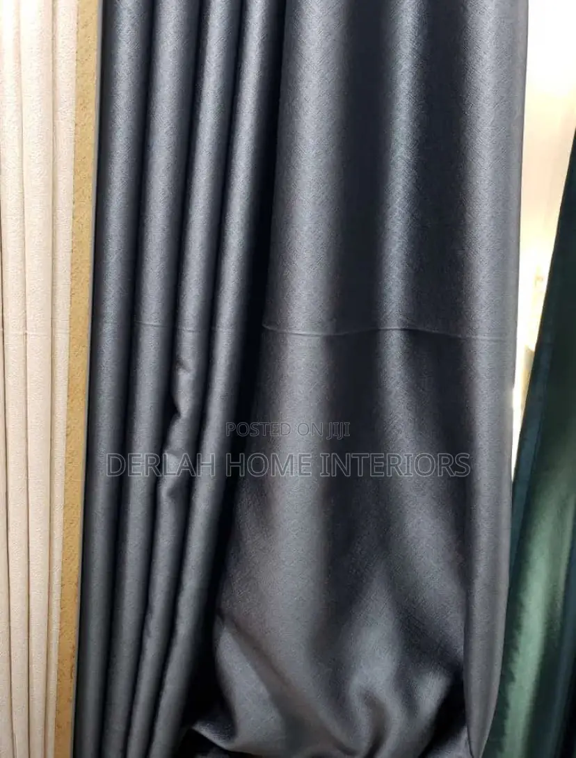 Blackout Curtain in Grey 1.5meters