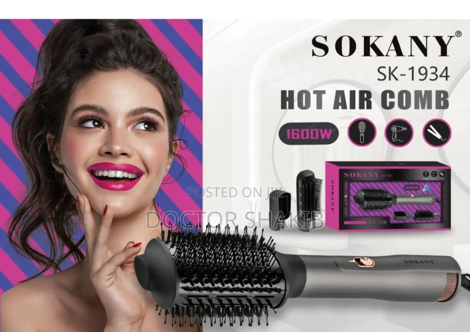 Sokany Sk-1934 Hot Hair Comb