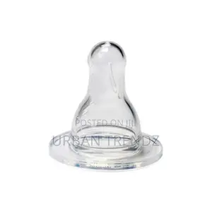 BPA Free Feeding Baby Nipple- Clear