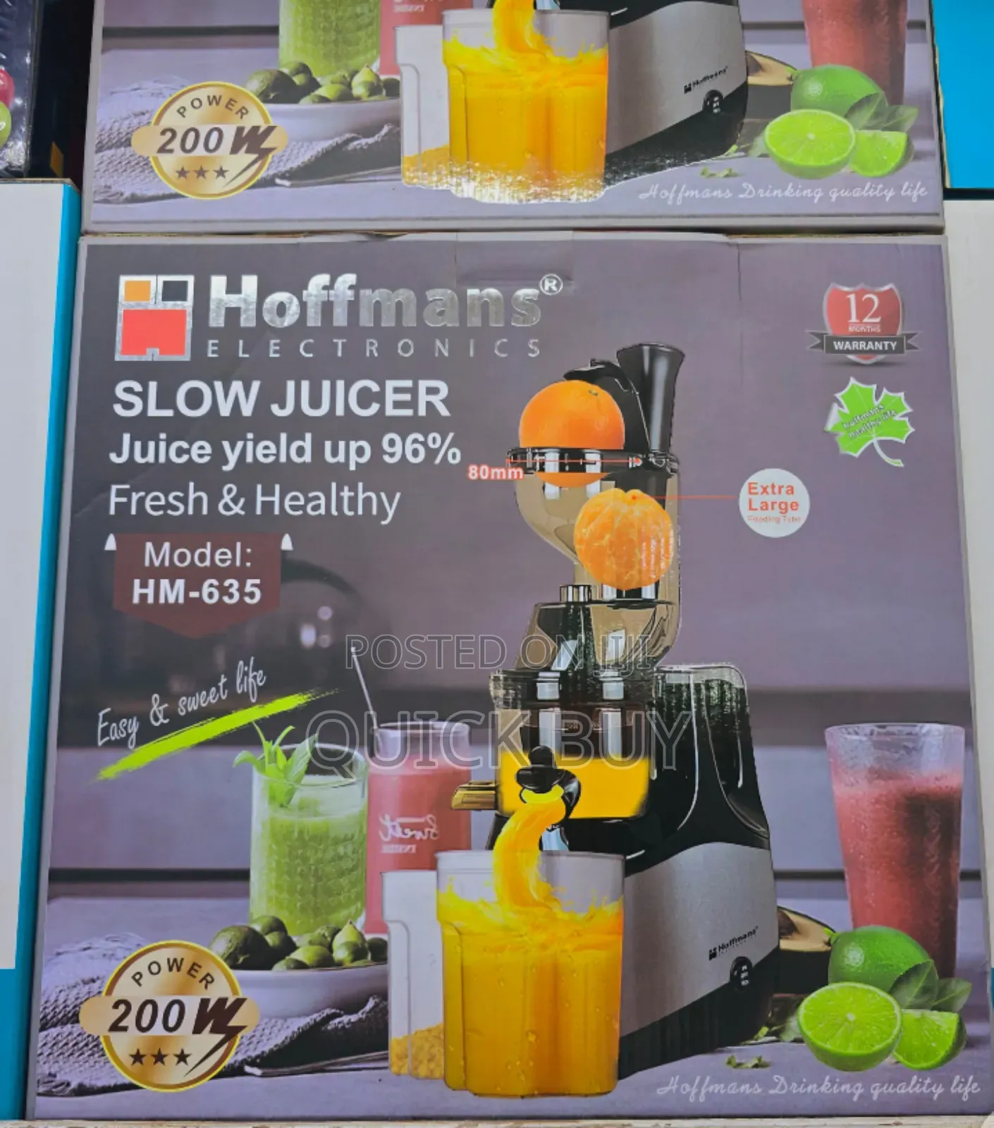 Household Original Hoffman Slow Juicer
